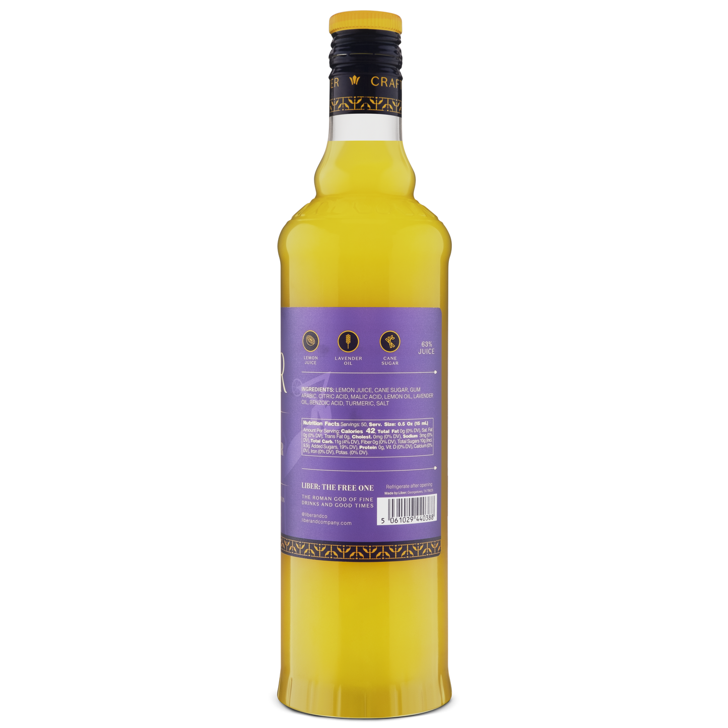 Lemon Lavender Cordial