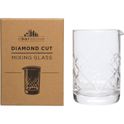 cocktail mixing glass