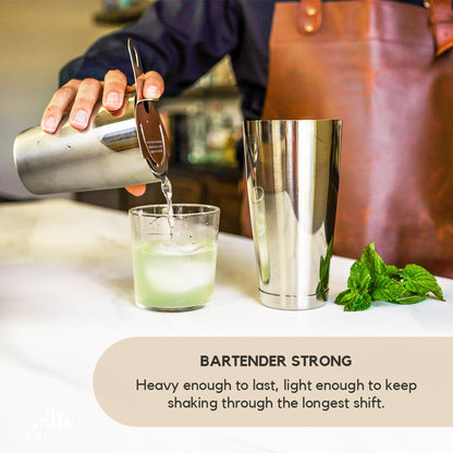 stainless steel boston shaker