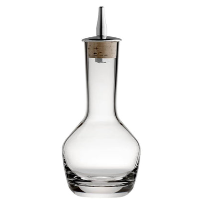 amehla co. bitters bottle with cork cap and dasher.