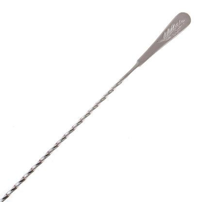 End of the extra long bar spoon from amehla co.