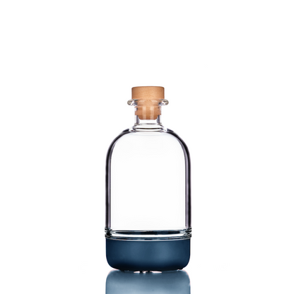 Crew Blue Chubby Bottle | Crew Barware Simple Syrup Bottle