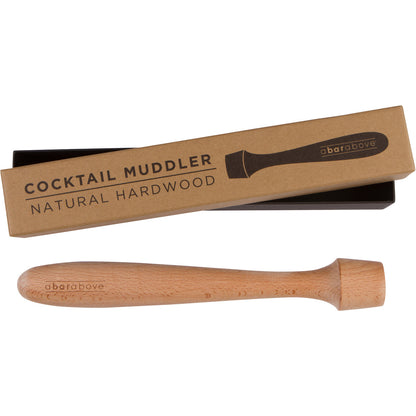 wooden cocktail muddler