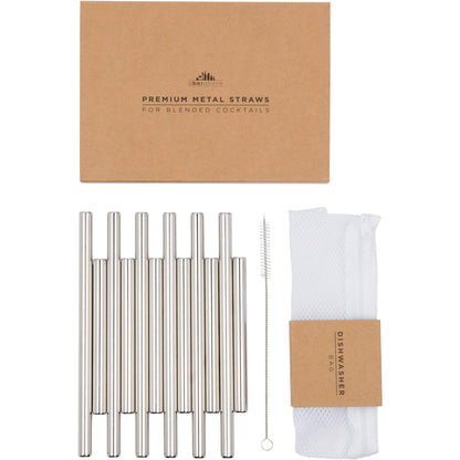 metal cocktail straws