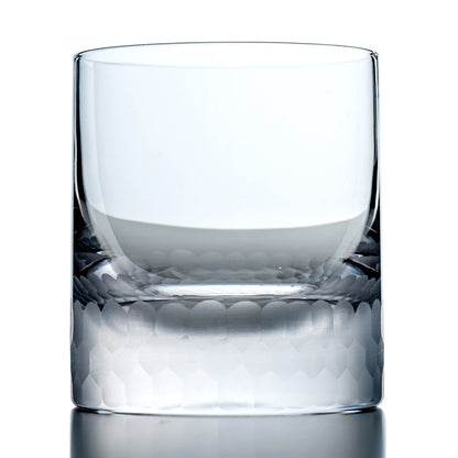 Hive Rocks Glass - Handblown Large Doubled Old Fashioned Glass Set